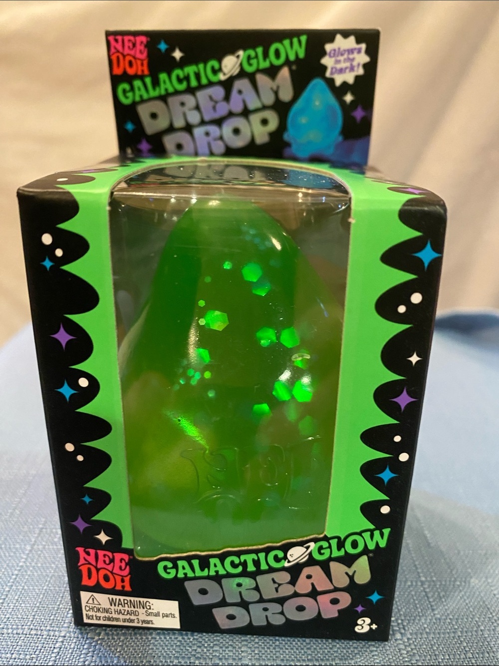 Nee Doh Galactic Glow Dream Drop - Green